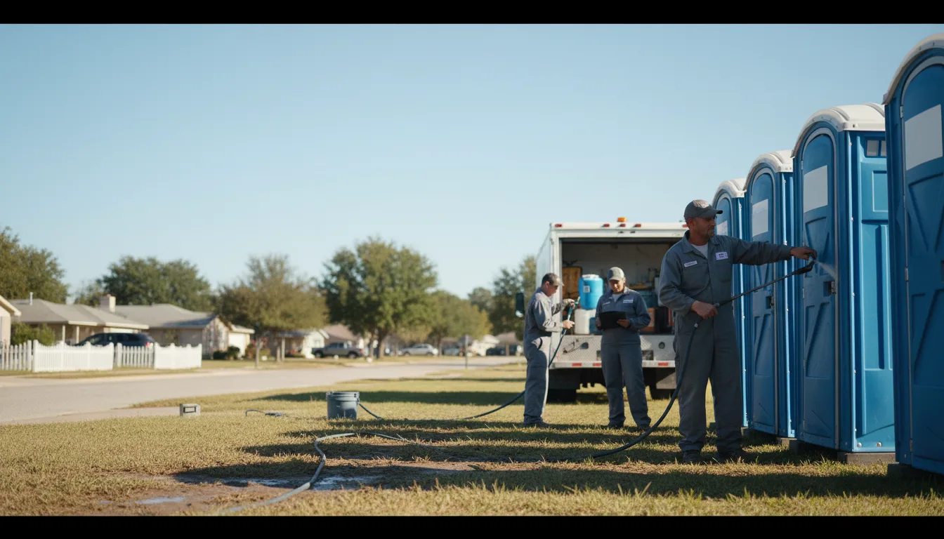 Long-Term Portable Toilet Rental in Campbell, NE near me